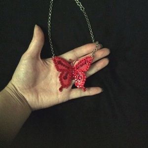 Tarina Tarantino Butterfly necklace